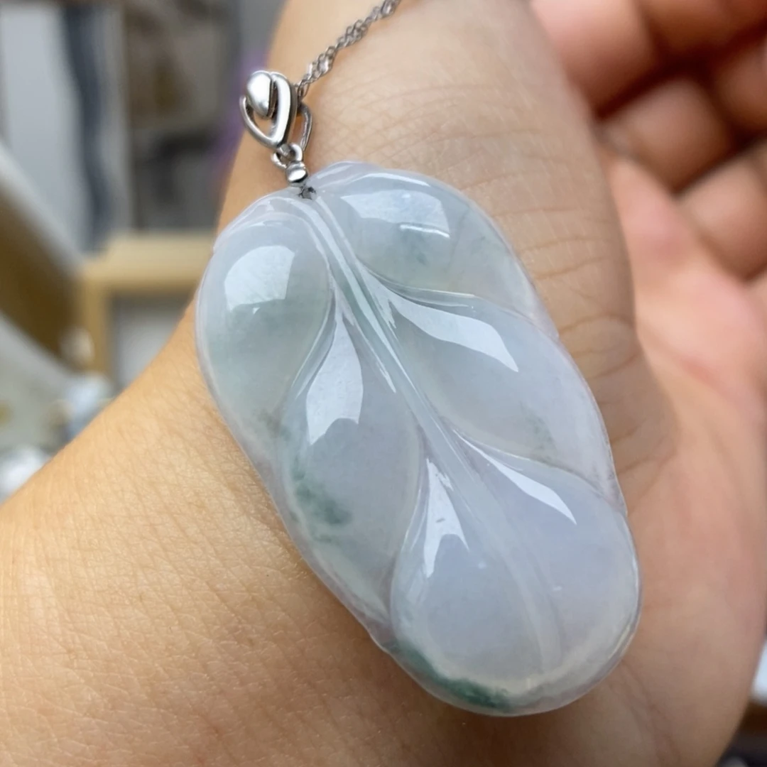 【闪购商品】颈饰银S925镶嵌翡翠5