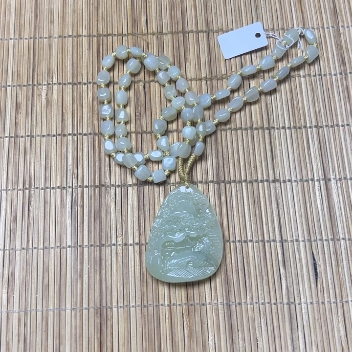 天***哥和田玉未镶嵌挂件