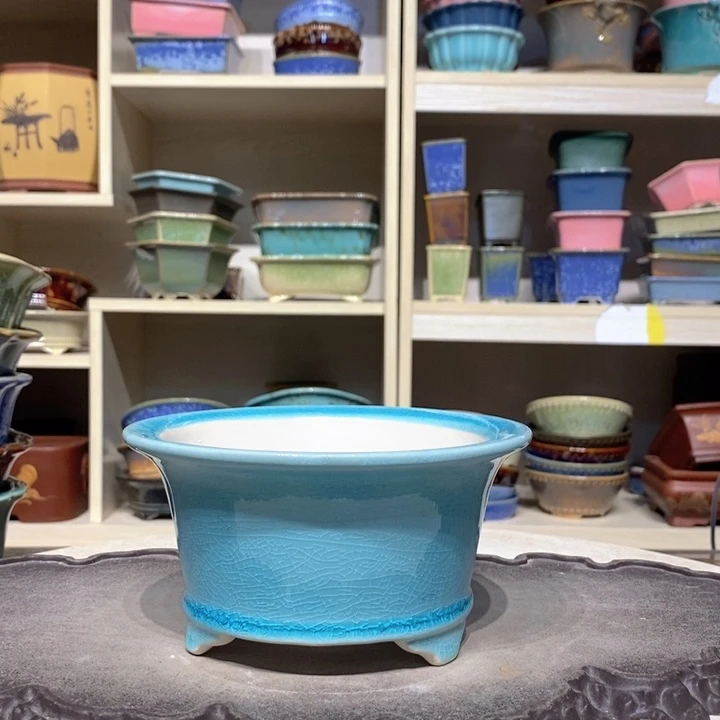 紫砂花盆瑕疵7.5-15。。。