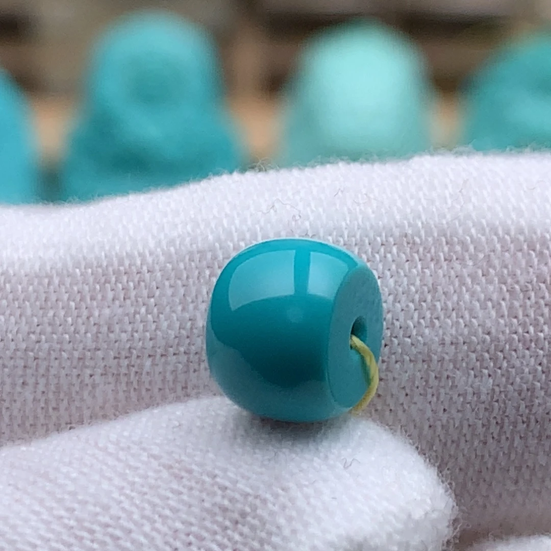 绿松石未镶嵌珠宝奇石8mm