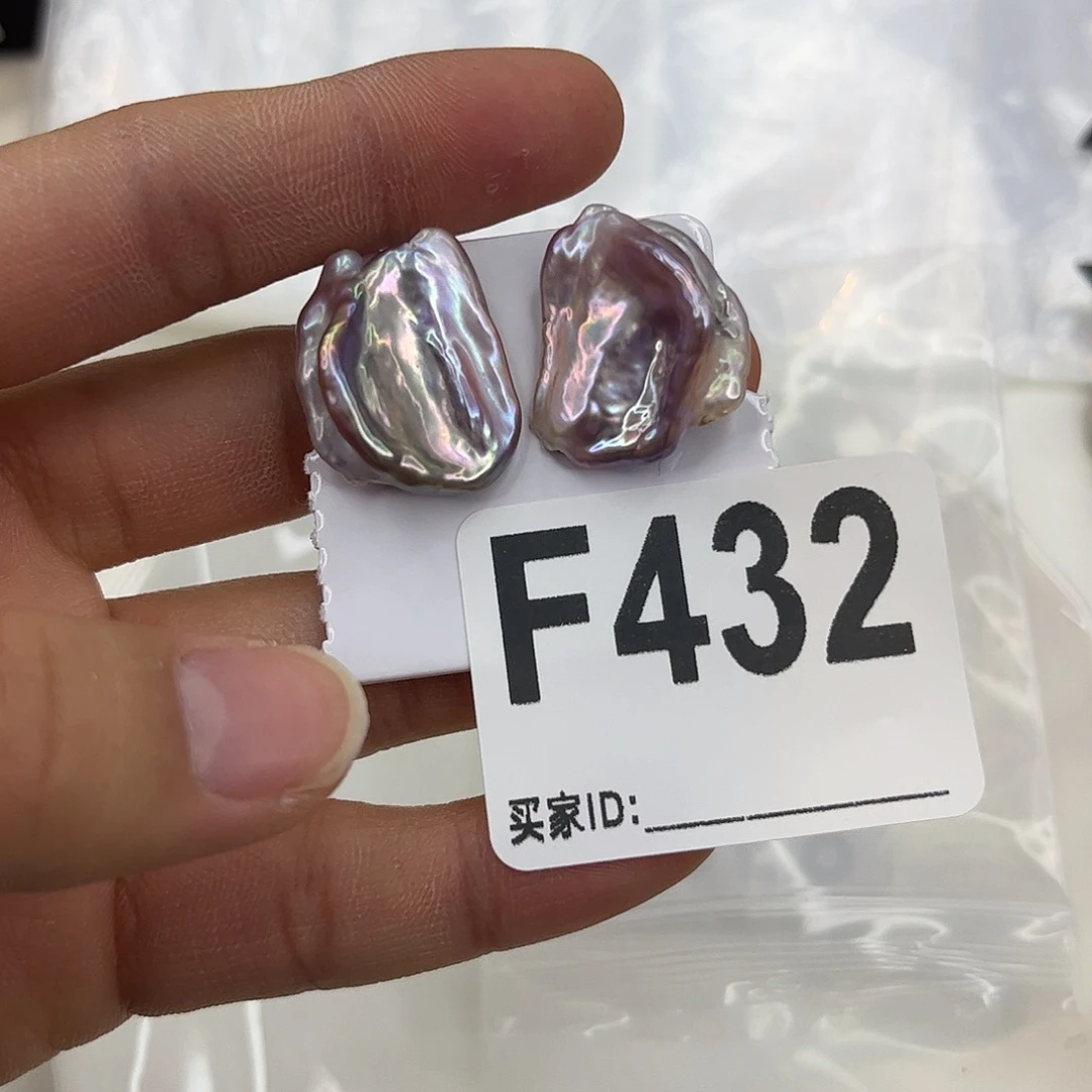 淡水珍珠耳饰银S925镶嵌