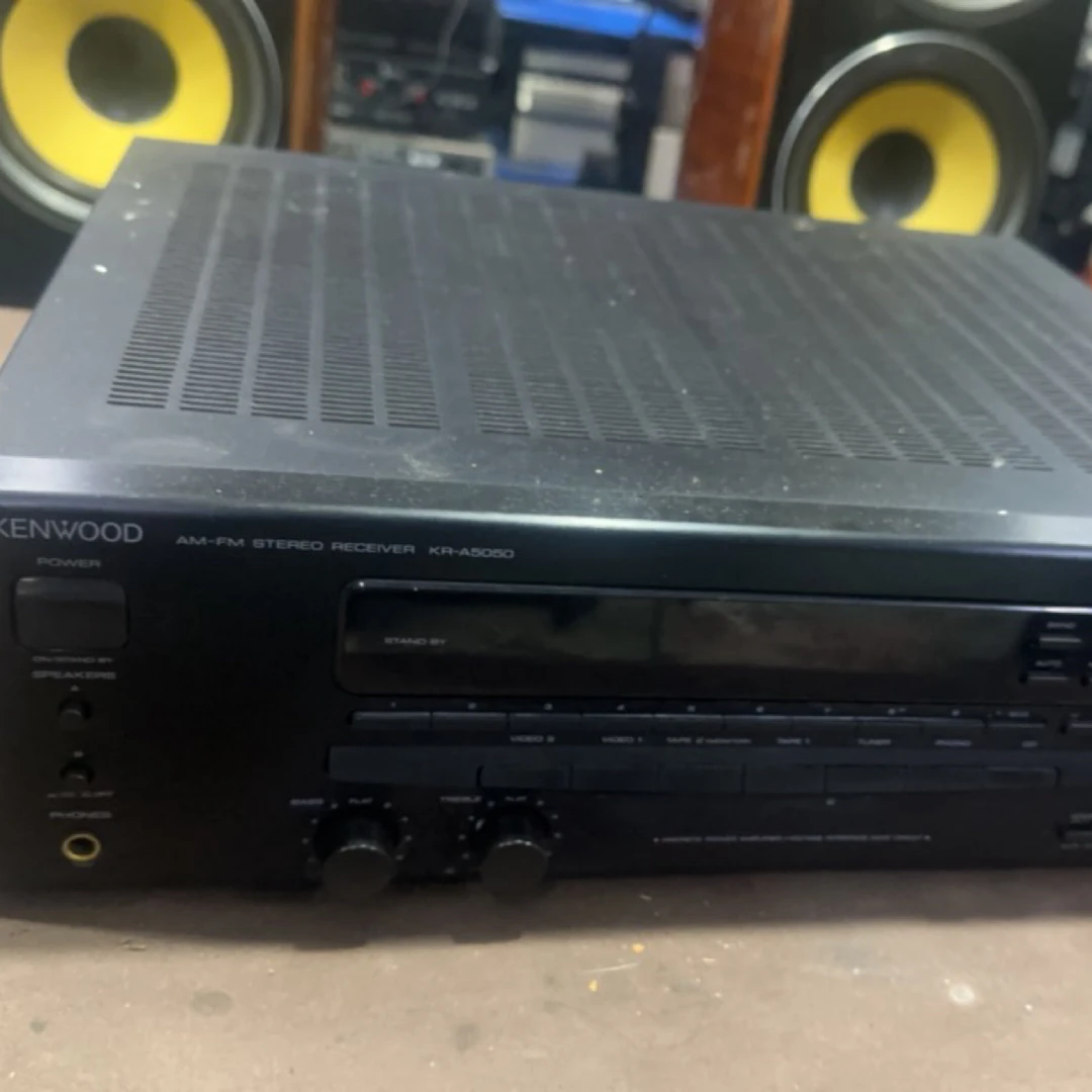 8新 KENWOOD/建伍 5050 功放机（故障不开机）