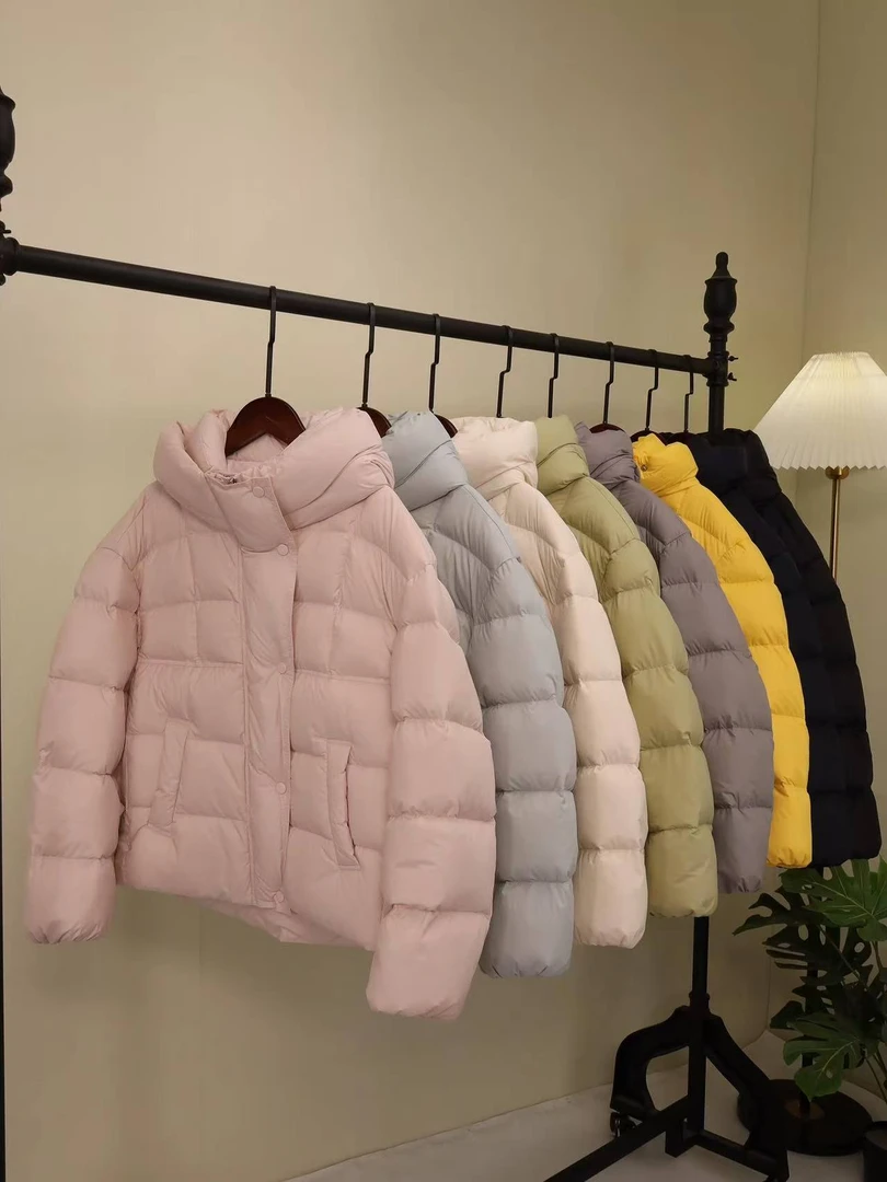 【编码001-050】反季羽绒服女冬季外套