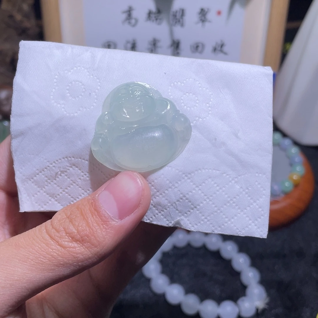 定制翡翠未镶嵌吊坠