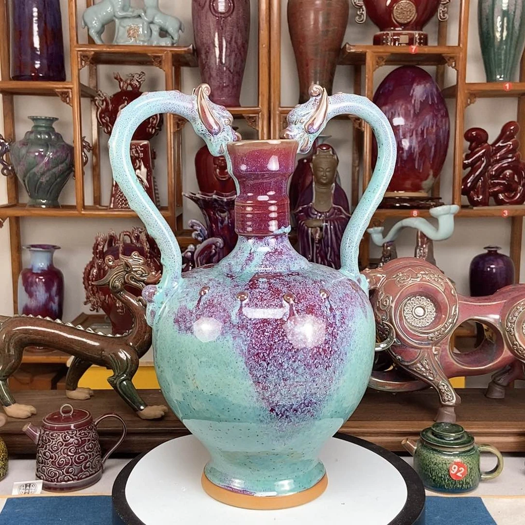 摆件五大名窑钧瓷029