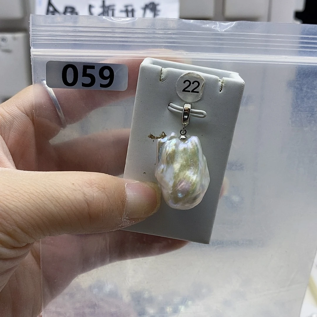 颈饰合金淡水珍珠