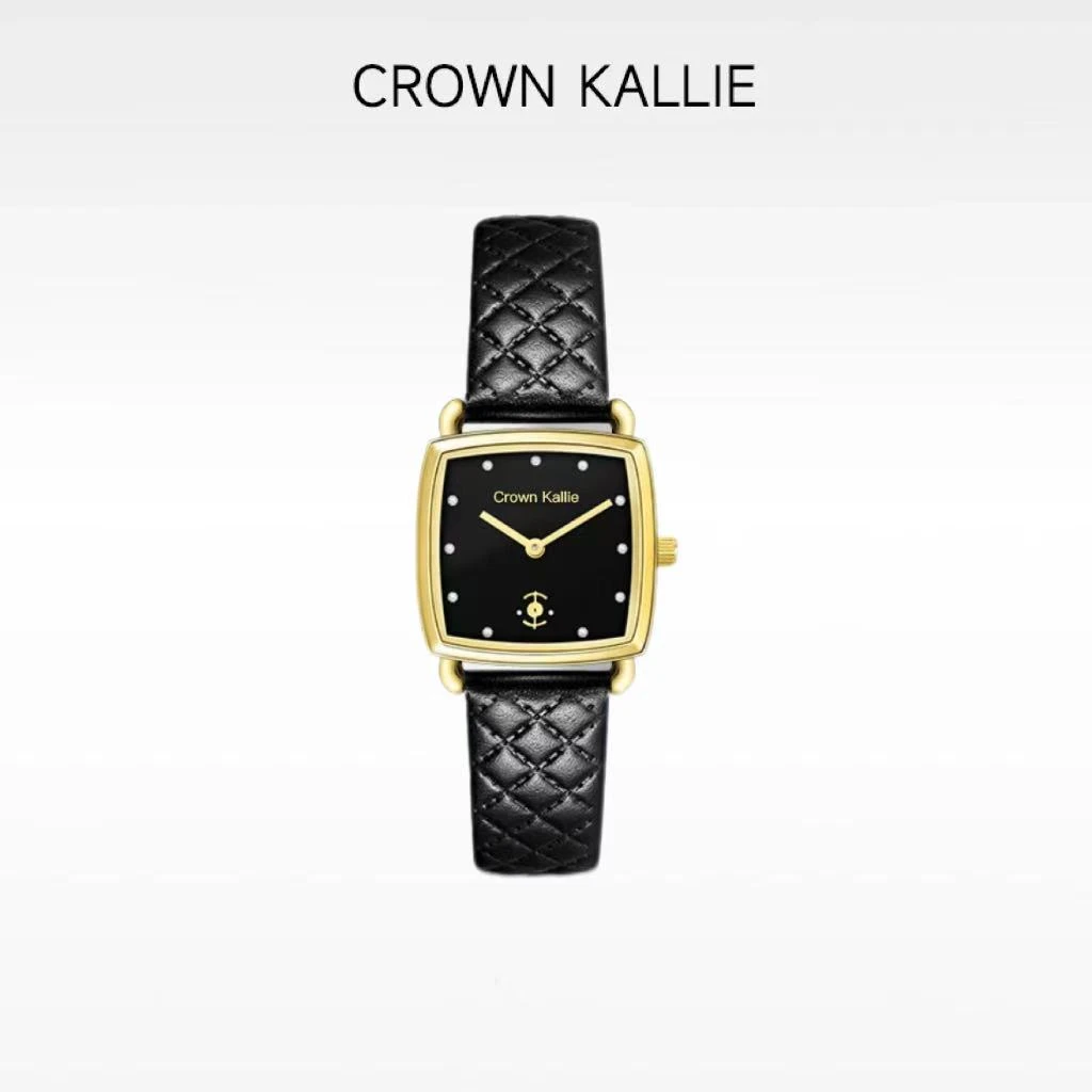 Crown Kallie【复古船锚】经典系列小香风船锚盘设计女士腕表ck8111