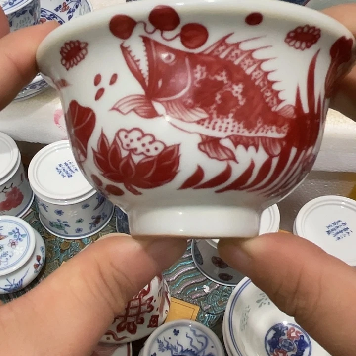 摆件陶景德镇陶瓷主人呢223