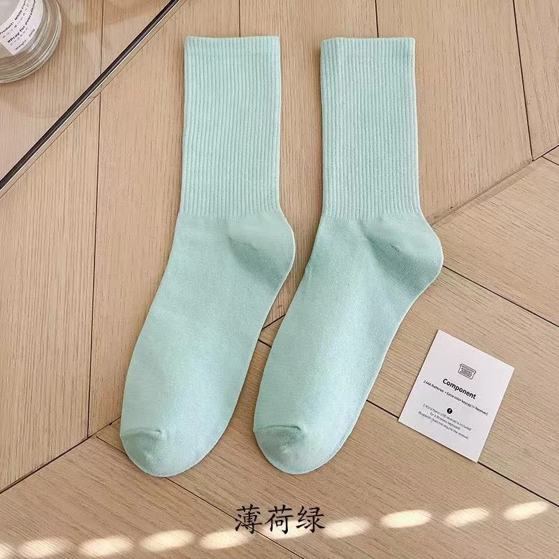 【骑行高弹舒适无压袜子薄荷绿色】ILPALADINO骑行无压袜子春夏秋冬