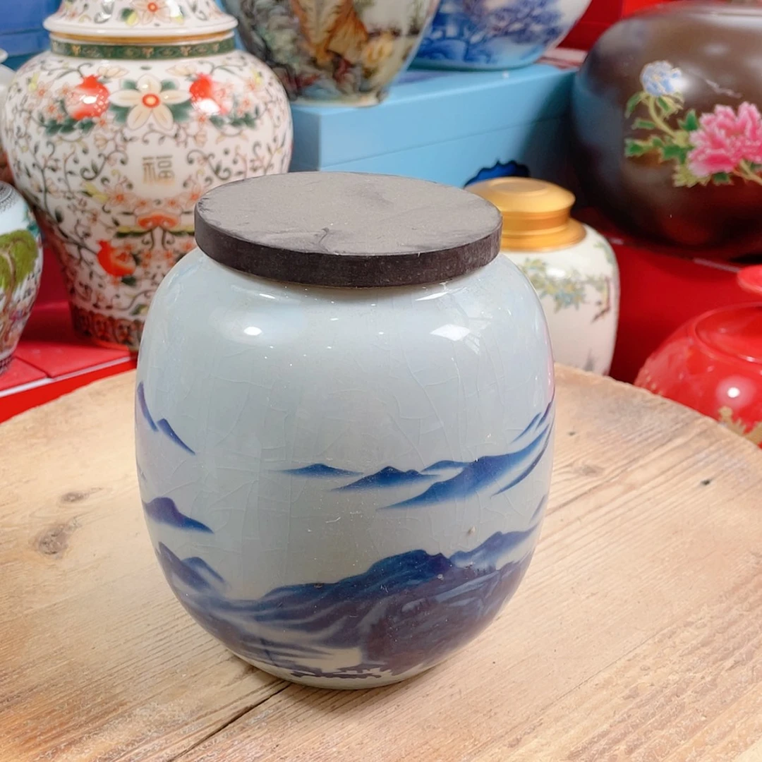 【闪购商品】罐陶瓷茶叶罐密封罐