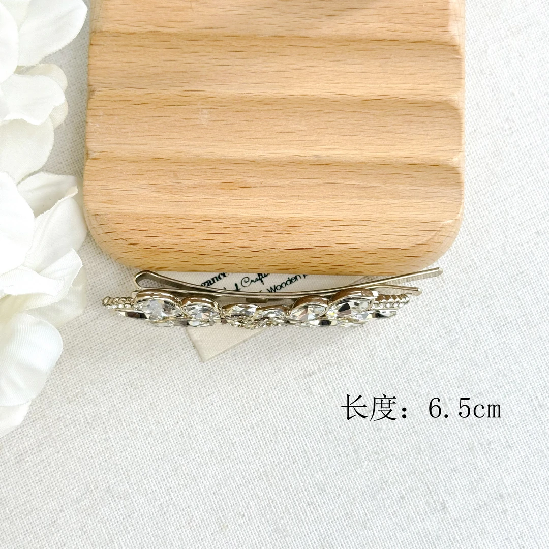 F-1134水晶小香风高级感一字夹