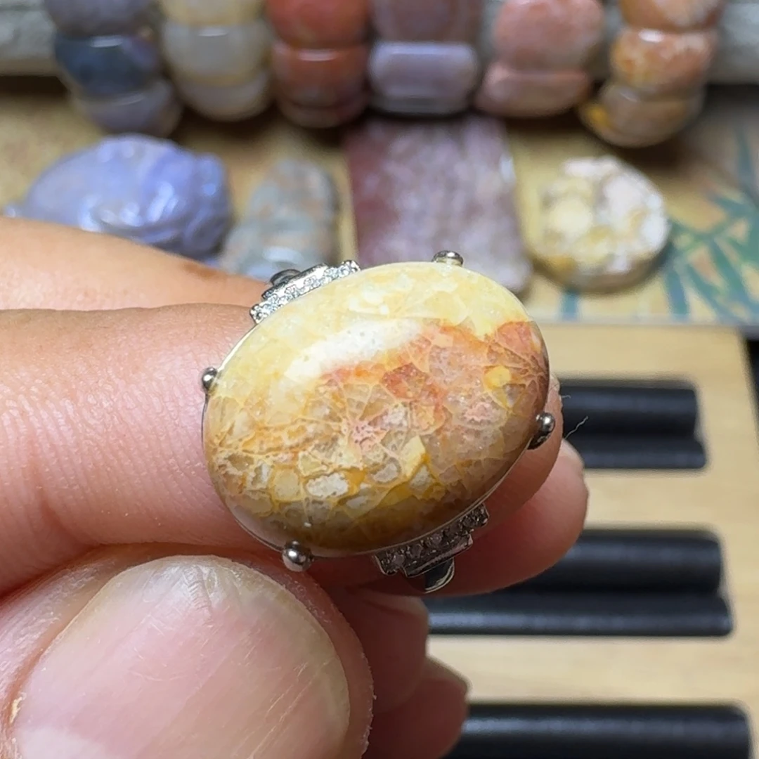 硅化玉清仓特价戒指一件也包邮合金