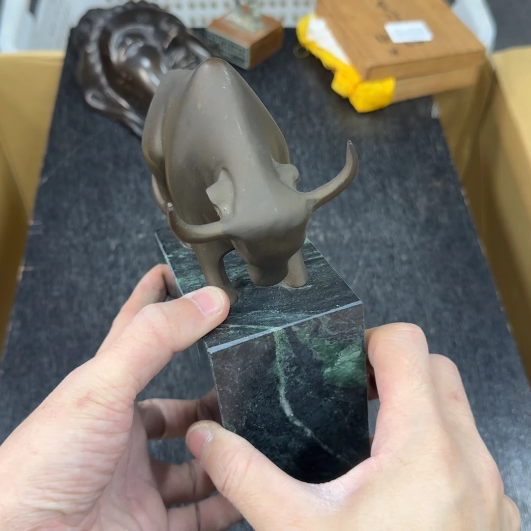 铜日本中古工艺品摆件
