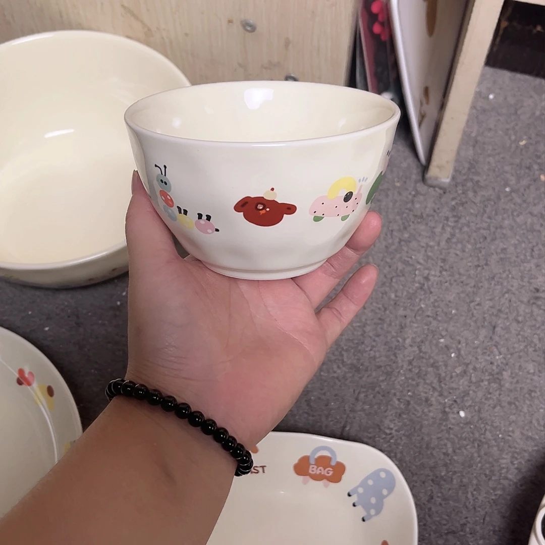 4寸米饭碗微微瑕陶瓷餐具