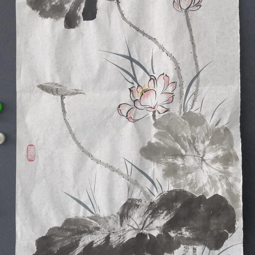 国画杨艳红老师绘画