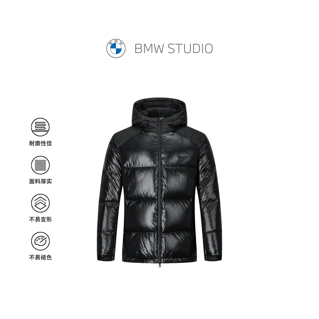 【上新】[厚实保暖]BMW STUDIO宝马男装拉链连帽BT9W006UWN020