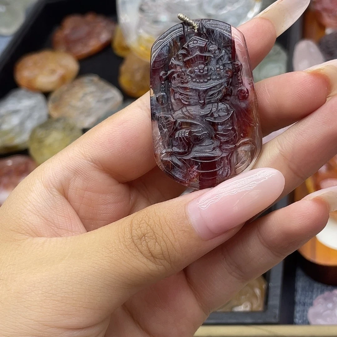 颈饰未镶嵌水晶天然