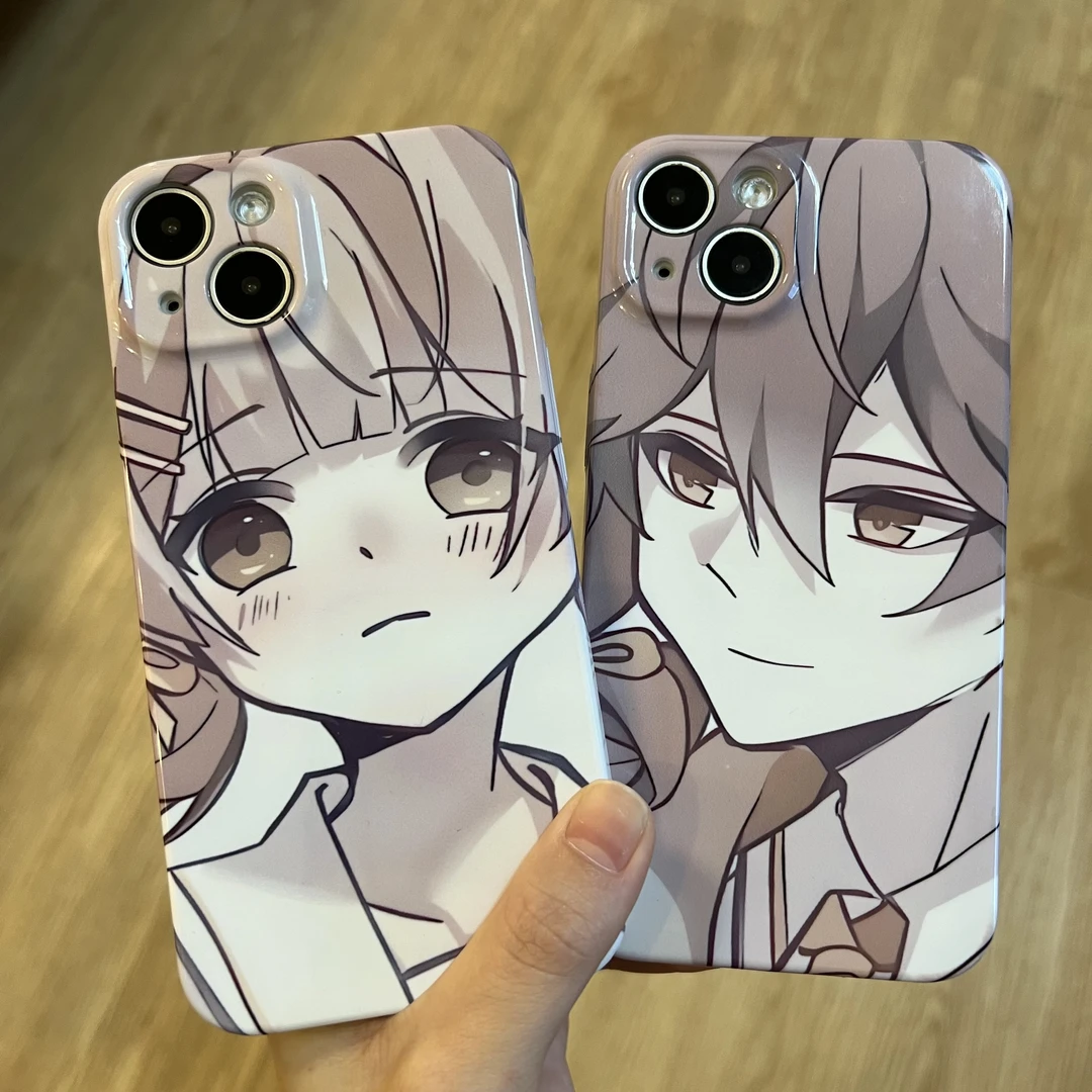 适用苹果17promax全包软菲林手机壳华为vivo小米oppo情侣动漫创意