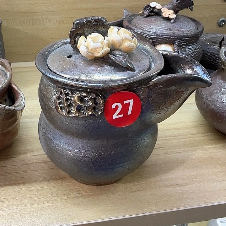 粗砂茶壶C**益柴烧新品福利多多