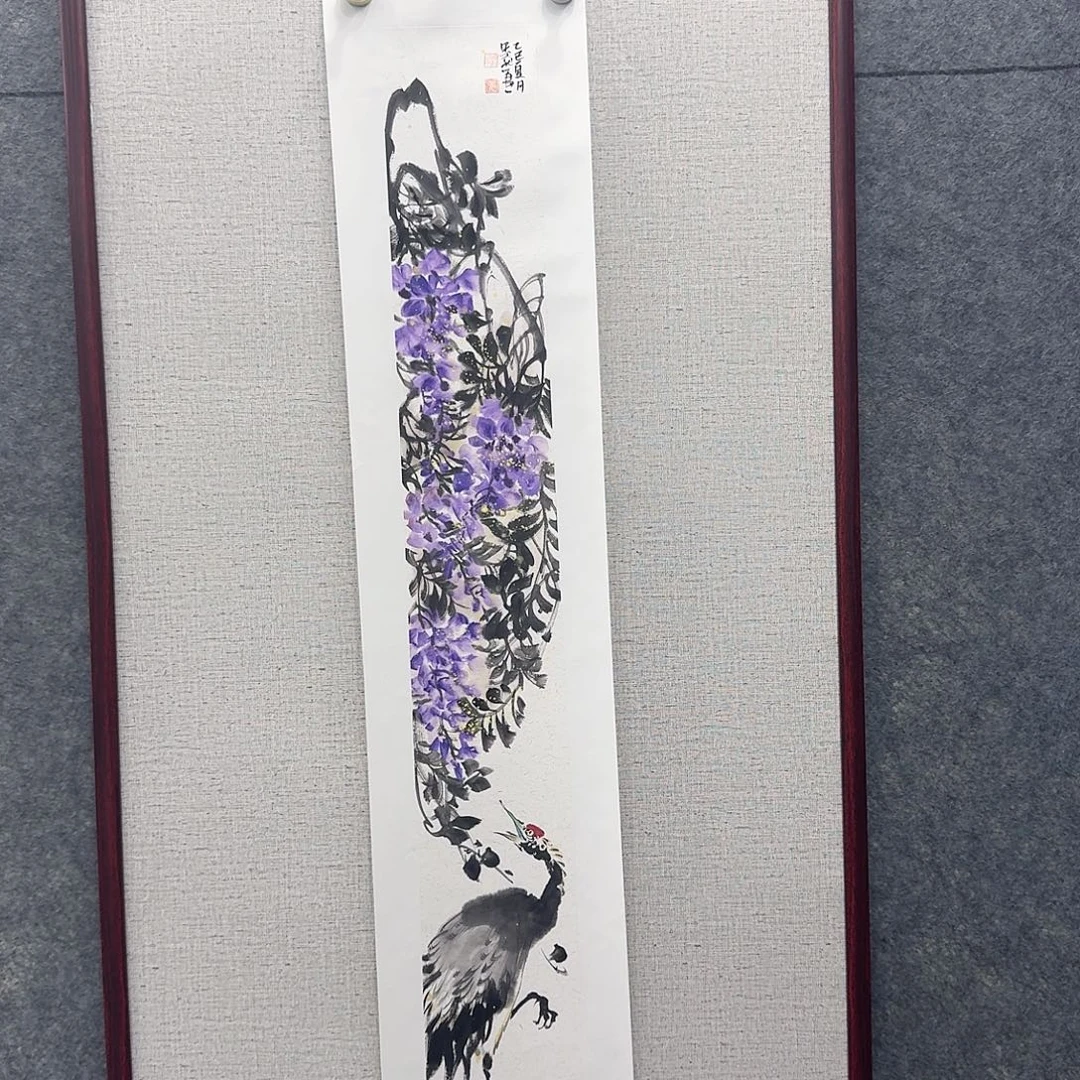 国画国画亲笔手绘原创