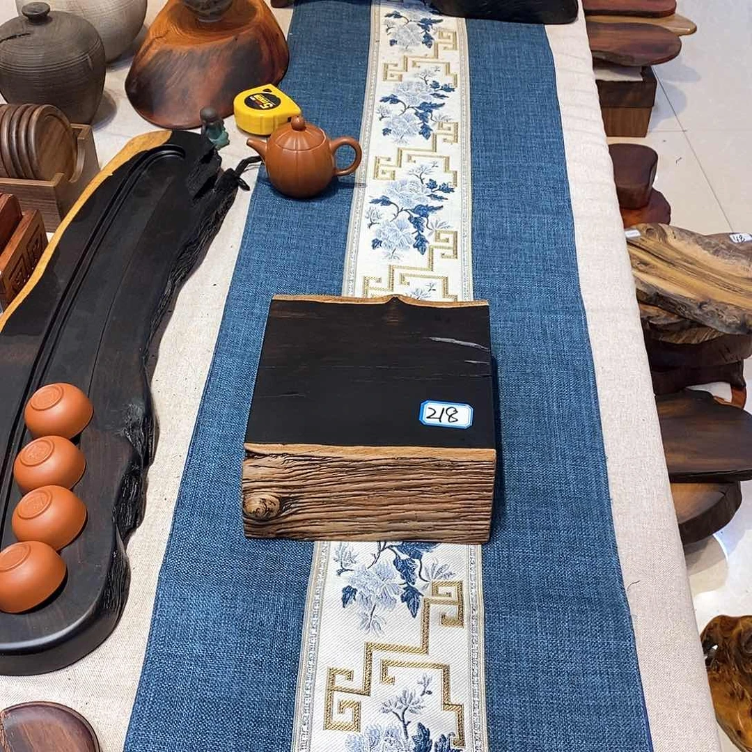 菜*黄紫光檀加厚底座壶承