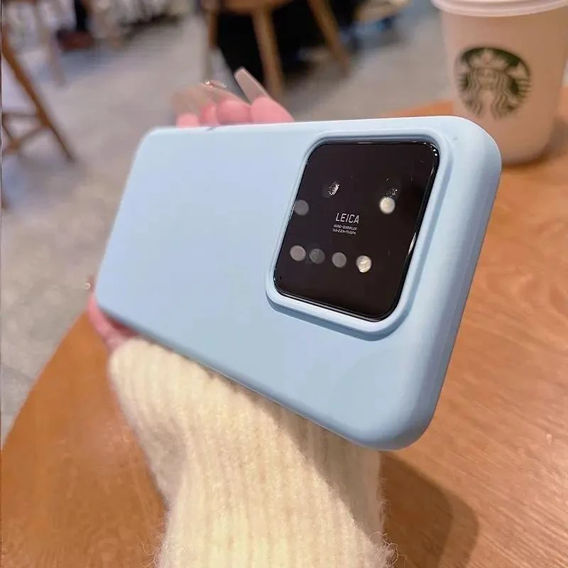 适用小米15液态硅胶手机壳肤感磨砂软糯亲肤Xiaomi15pro大孔防摔