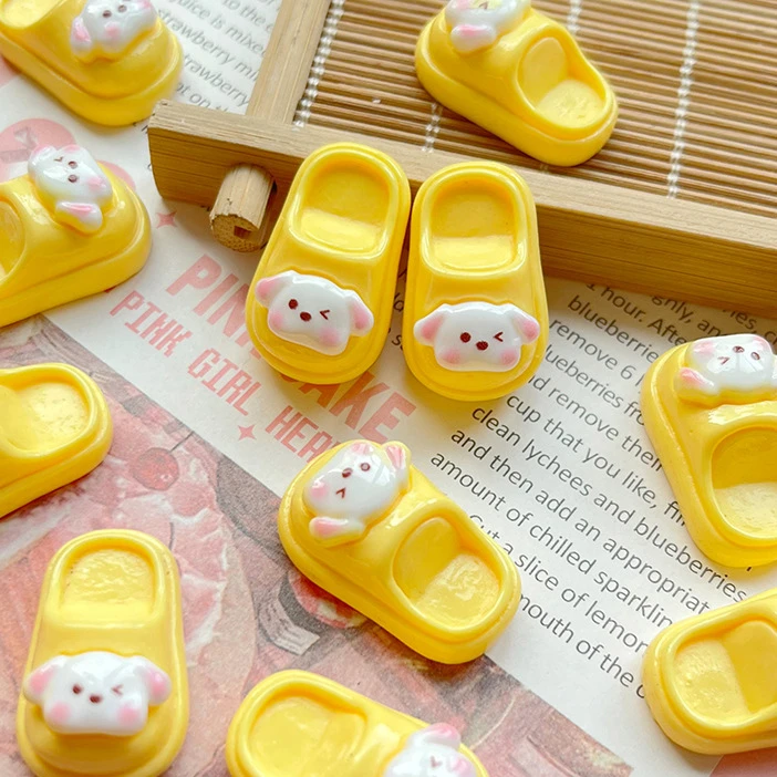 【对对碰】小狗拖鞋 卡通小摆件