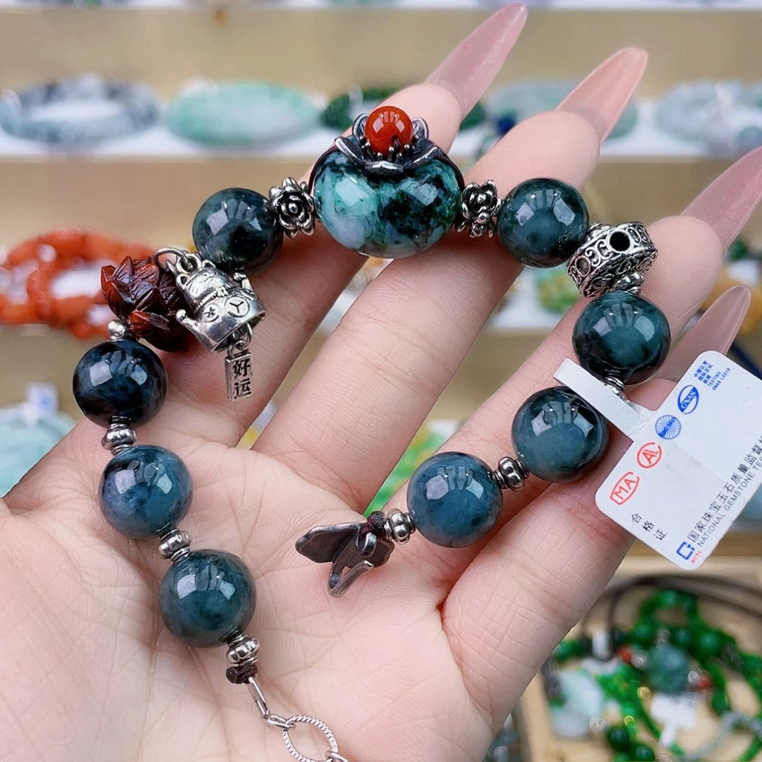 翡翠未镶嵌手链手链