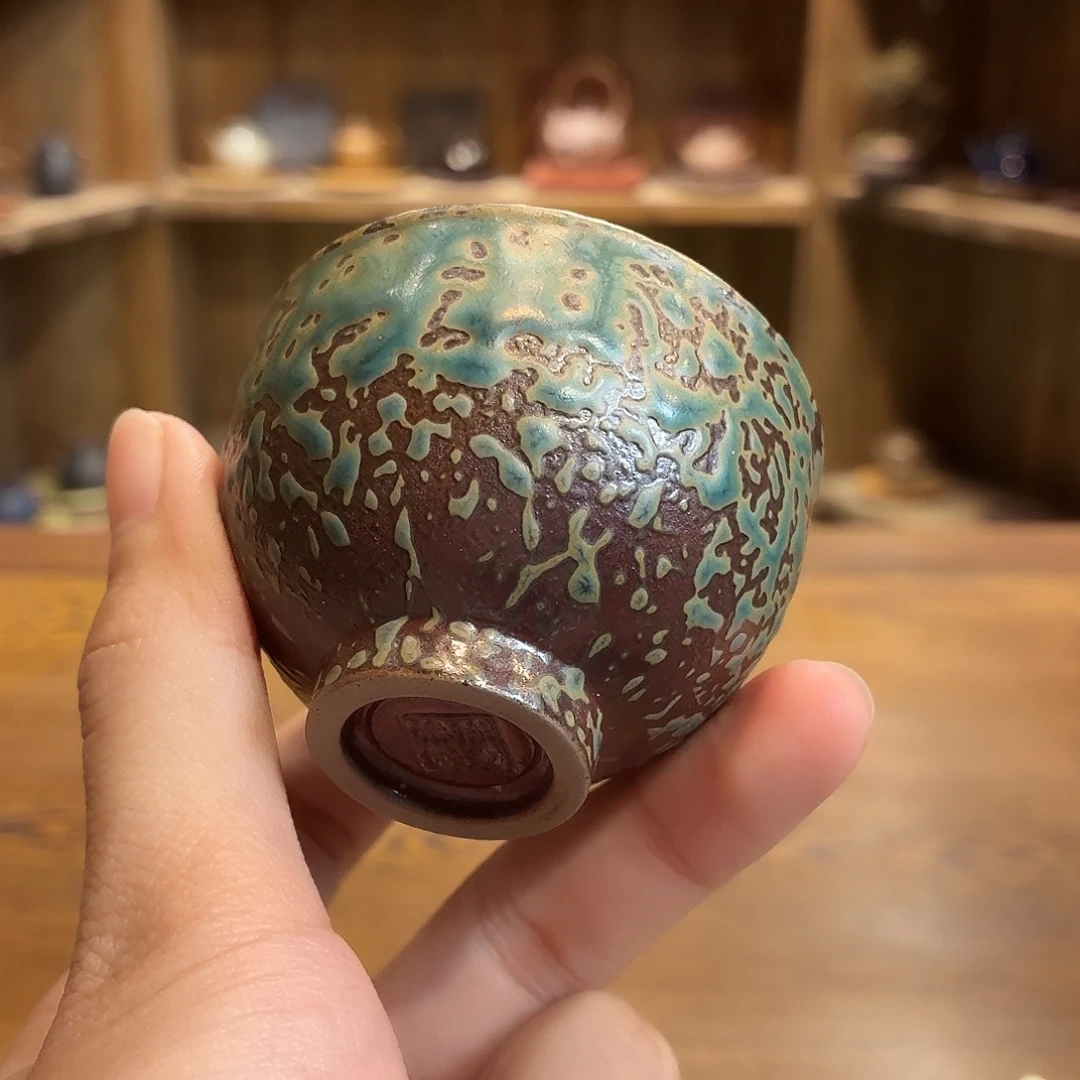 柴烧老岩泥茶器皿