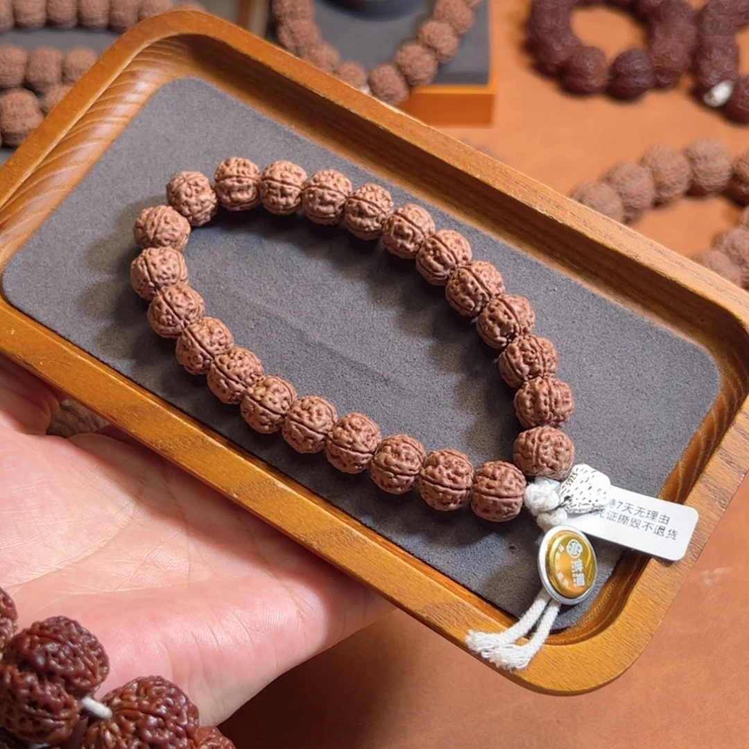手串金刚菩提12标款定制金标级勿里达纯血老树王