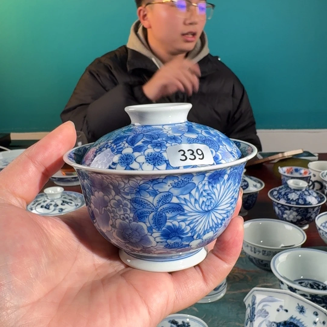 不二说瓷纯手绘杯339
