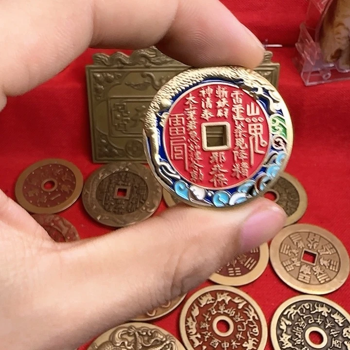 洋****³珐琅彩工艺方孔小直径一枚