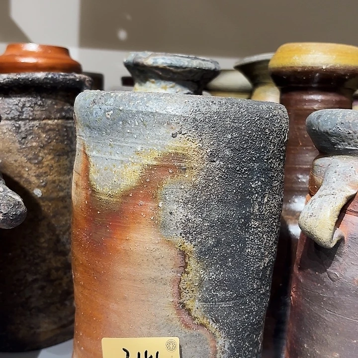 备前烧作品大花器款