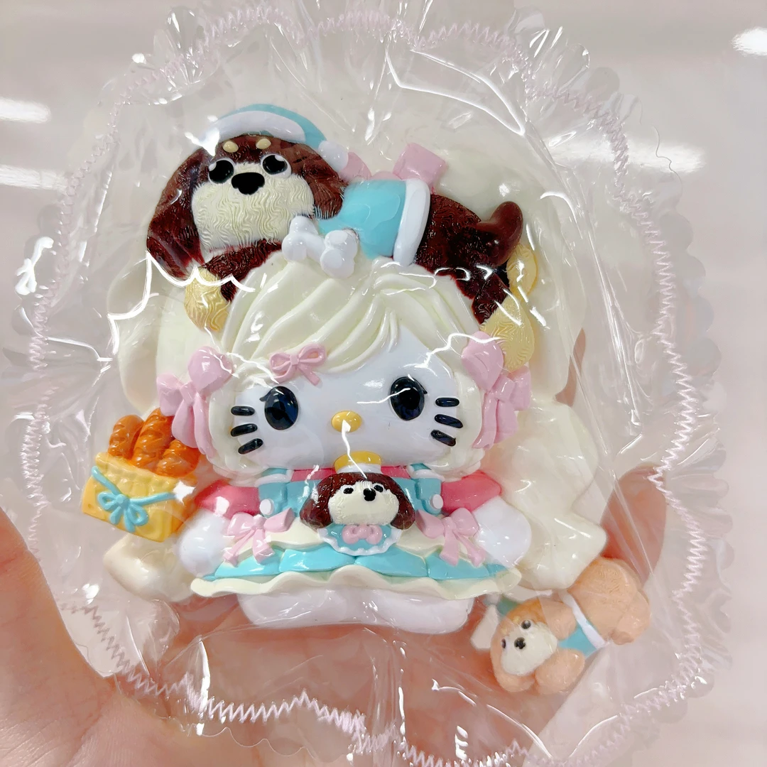 【腊肠狗KT白】詩詩瑕疵专场链接新款可爱风食品级硅胶捏捏DIY