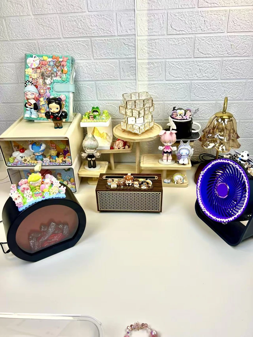 【主播拆】创意手工DIY潮玩奶油胶饰品盲袋拆开不退不换