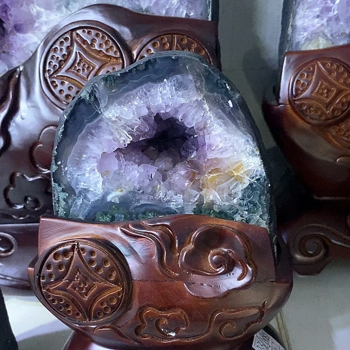 大型摆件（非配饰）水晶未镶嵌23晶洞