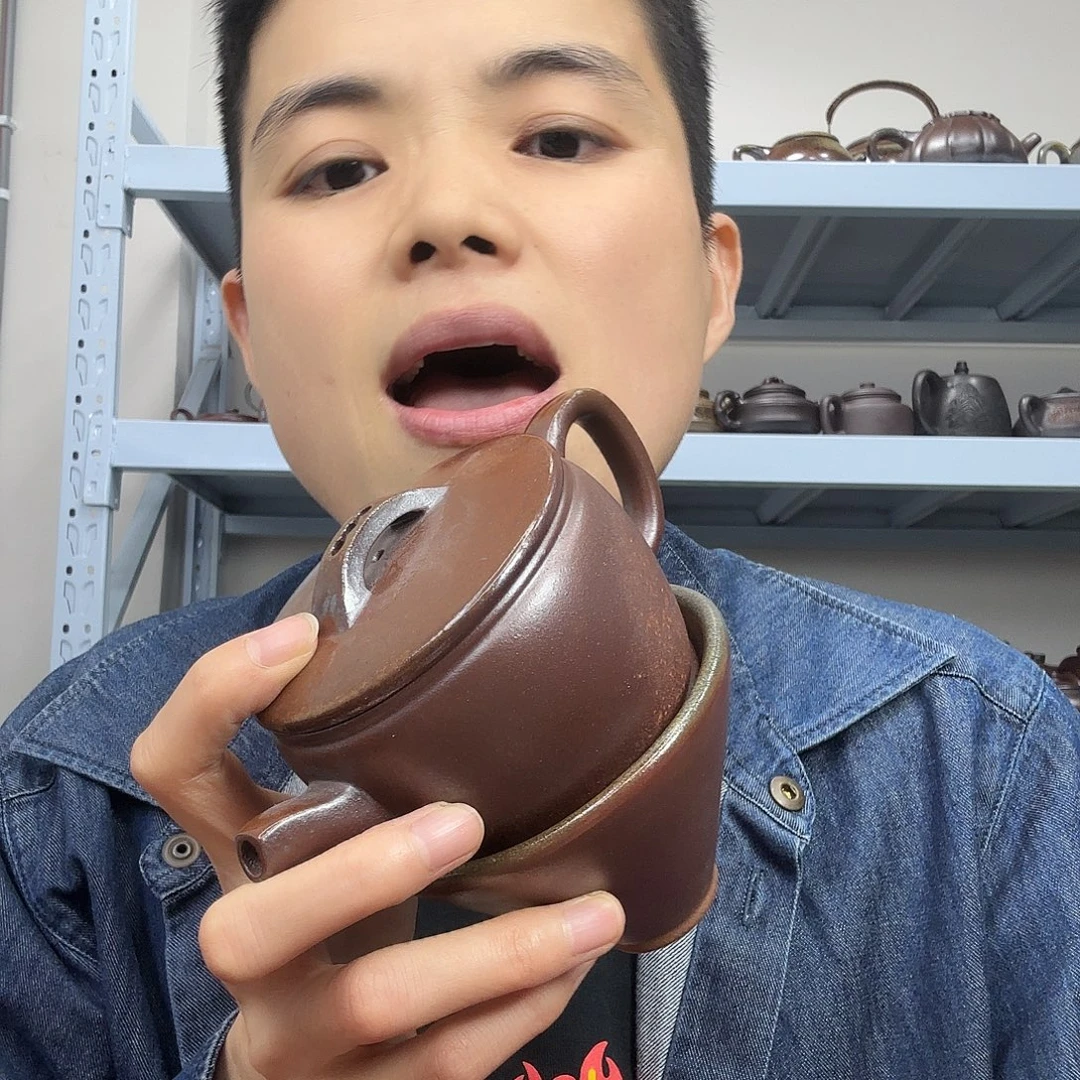 紫砂茶壶民间手艺人全手工制作