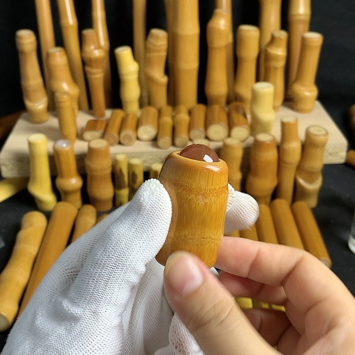 【闪购商品】破***子实心玉竹红皮转珠