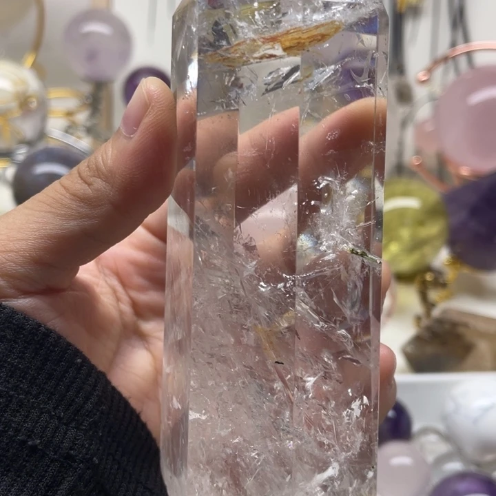水晶未镶嵌珠宝半成品