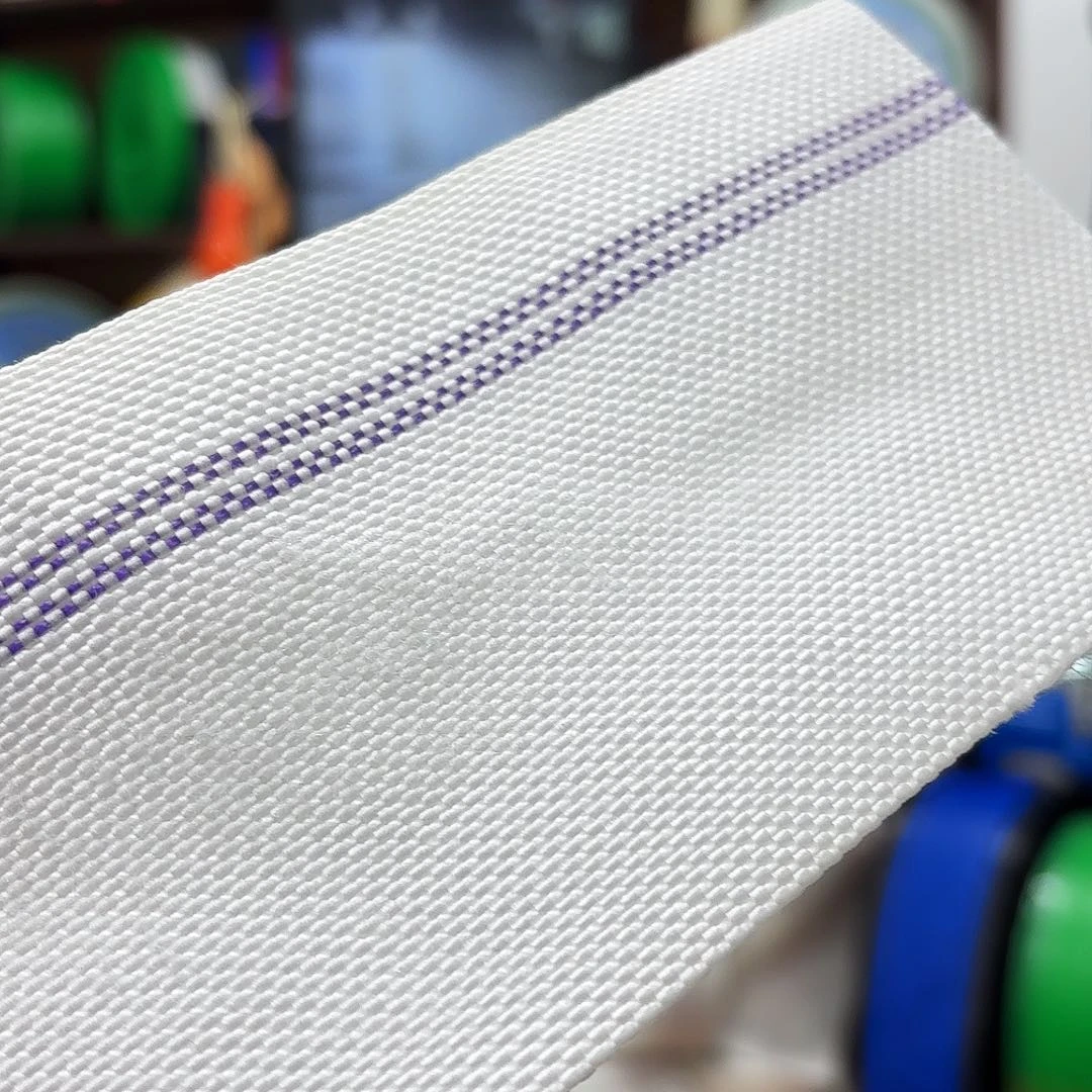 白编织4寸50米带接头