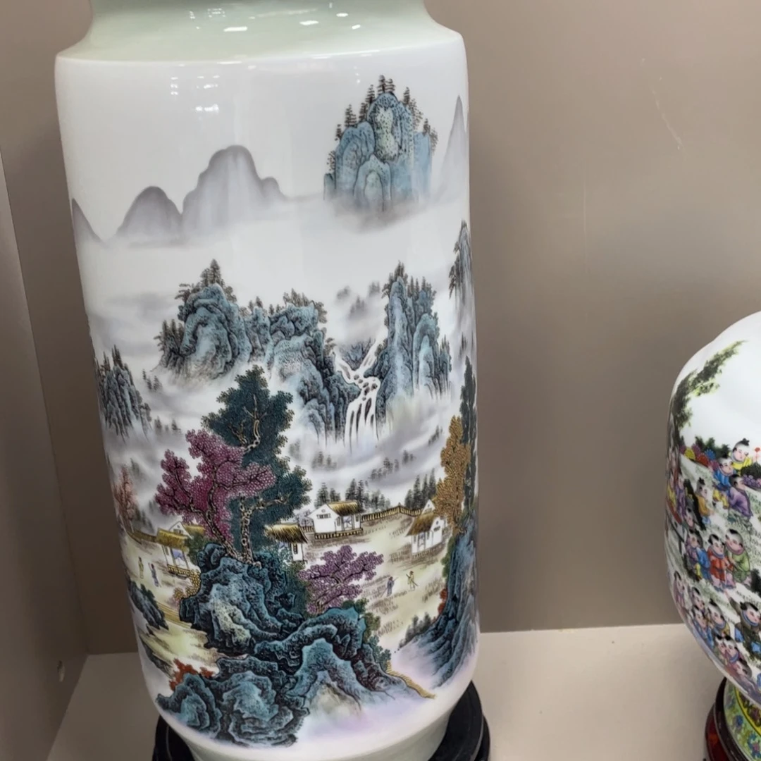 景德镇陶瓷现代工艺品摆件