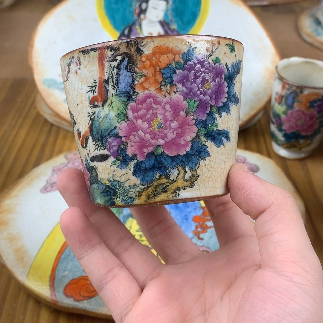 芊***慧杯景德镇陶瓷手作