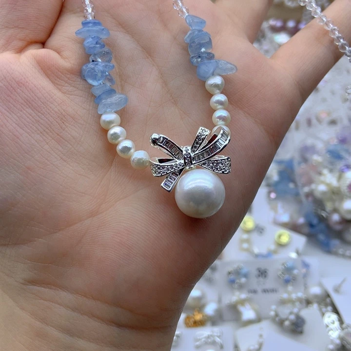 淡水珍珠未镶嵌颈饰