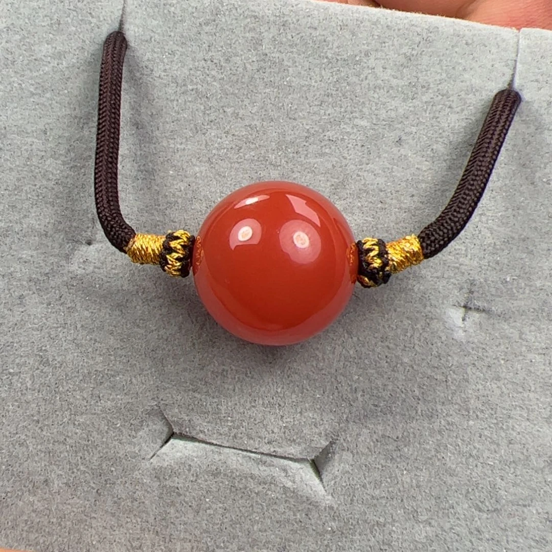 未镶嵌锁骨18南红玛瑙