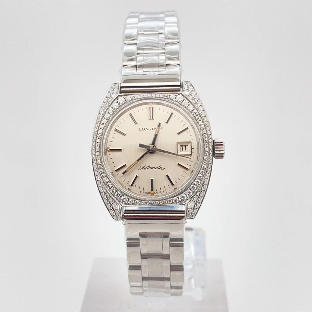 95新 Longines/浪琴 自动机械后钻25.5mm/公价38999/w12480
