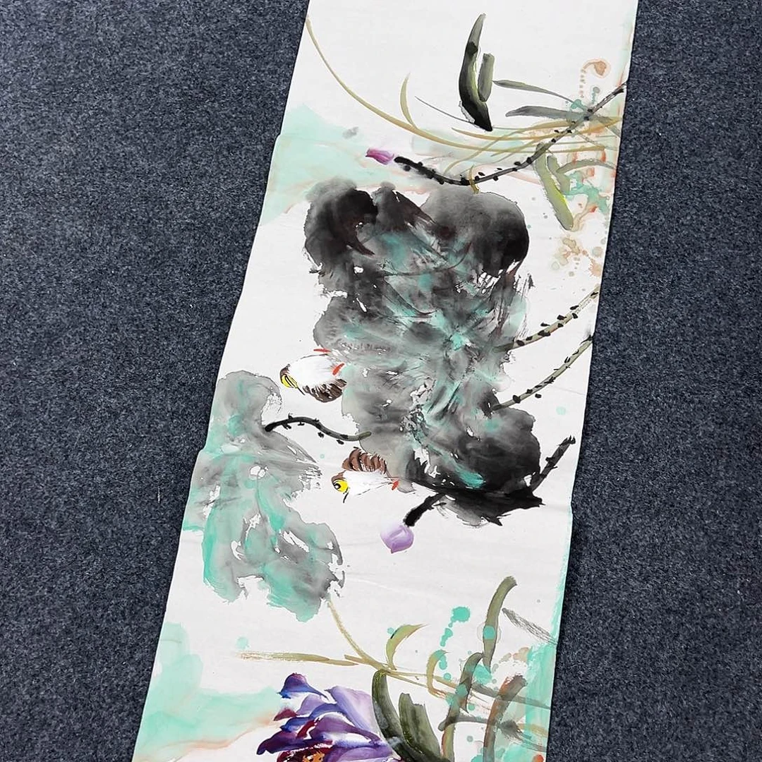 国画国画纯手绘作品欣赏