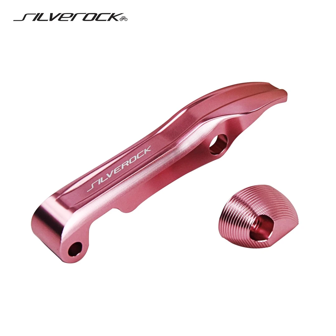SILVEROCK折叠扣扳手安全扣手柄锁扣车架改装配件适用折叠车铝架