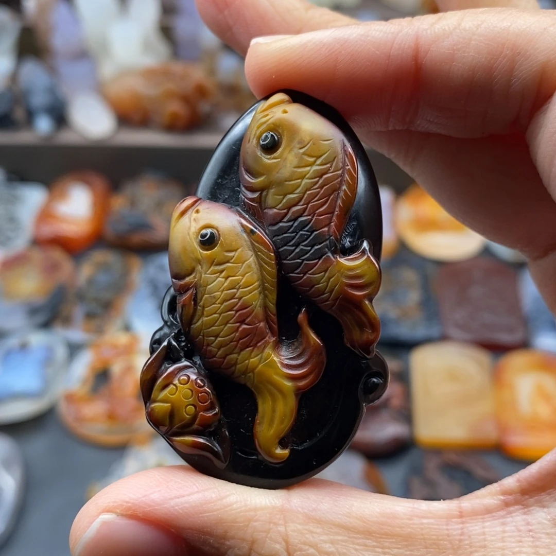 未镶嵌吊坠(不含链)玛瑙/玉髓