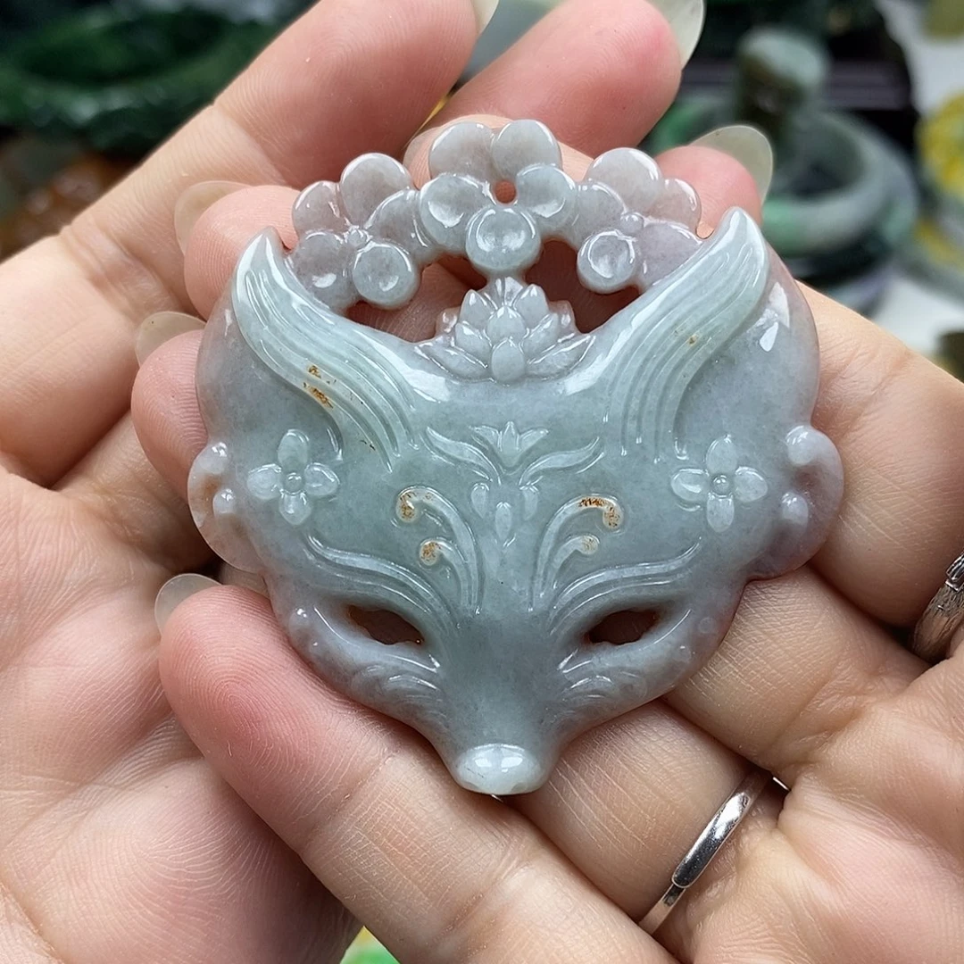 颈饰未镶嵌翡翠牌子