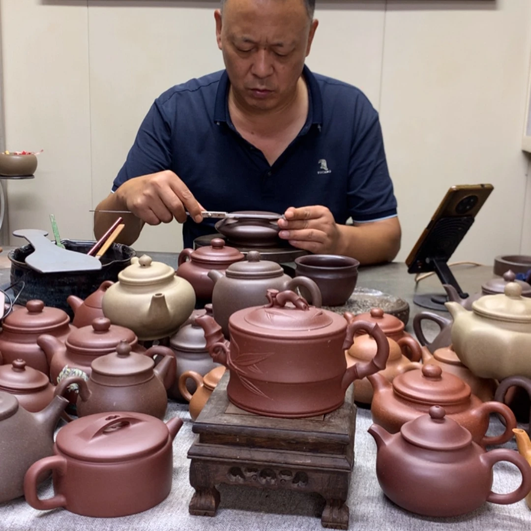 底槽青茶壶竹段270 C半手工制作